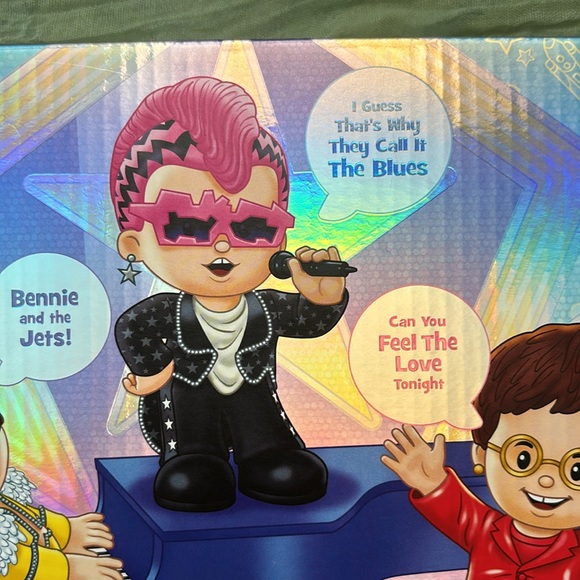 Mattel Little People Collector Edition Elton John NIB - Picture 9 of 13